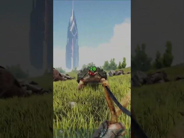How To Tame A Carbonemys In Ark Survival Evolved #shorts #ark