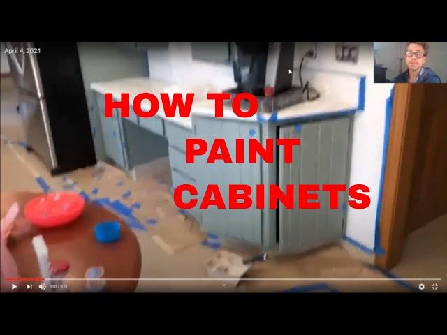 How to Paint Cabinets