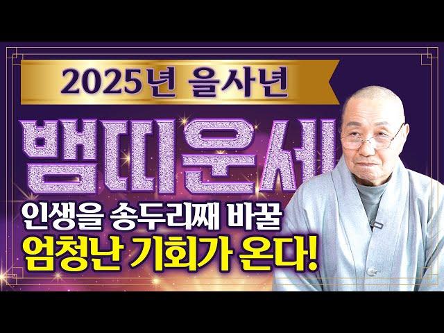 2025년 대박나는 뱀띠운세정말 축하드립니다!! x월 두번 다시 없을 일생일대의 기회가 왔습니다! 2025년 금전, 문서, 자식복까지 대박나는 행운의 뱀띠 운세