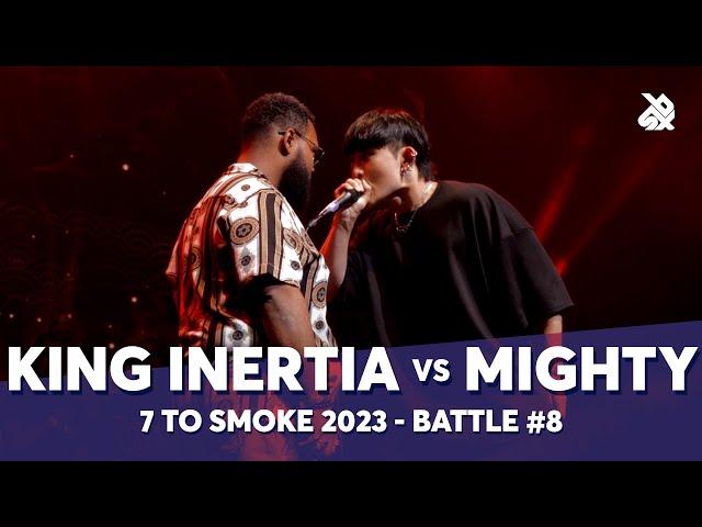 KING INERTIA  vs Mighty  | GRAND BEATBOX BATTLE 2023: 7 TO SMOKE | Battle 8