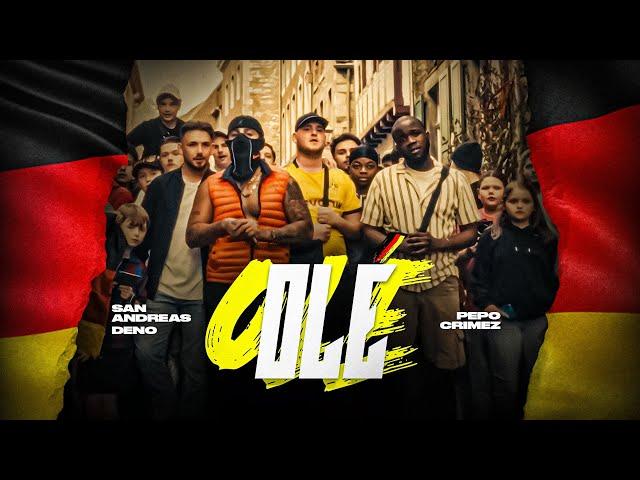 EM 2024 | Deutschland | San Andreas x Crimez53 x Pepo x Deno - Olé (Offizielles Musikvideo)