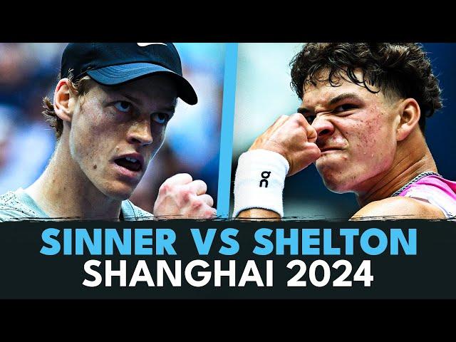 Jannik Sinner vs Ben Shelton | Shanghai 2024 Match Highlights