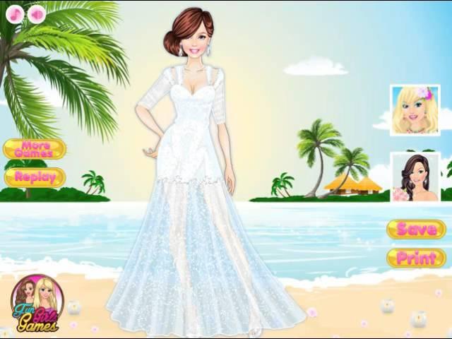 Мультик игра Одевалка: Свадьба на острове (Island Wedding Dress Up)