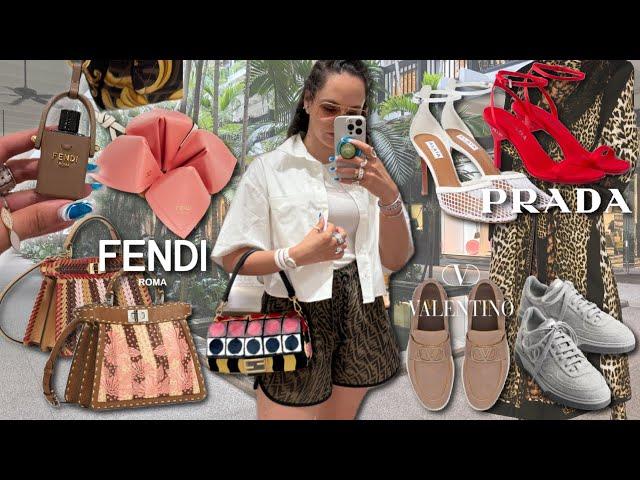 *NEW FENDI & LOTS OF SHOES* Luxury Shopping Vlog in MIAMI!