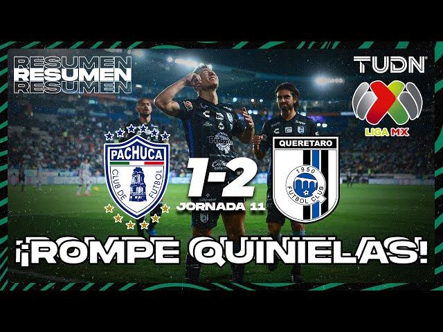 HIGHLIGHTS | Pachuca 1-2 Querétaro | CL2024 - Liga Mx J11 | TUDN