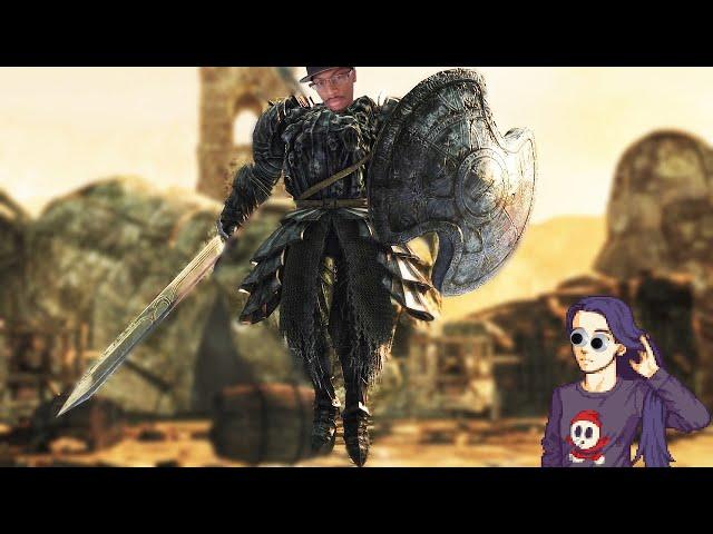 Dark Souls II Pt. 2 With LunarNocturne- Dorm Life, Video Making, and Life While The Pursuer Beats Me