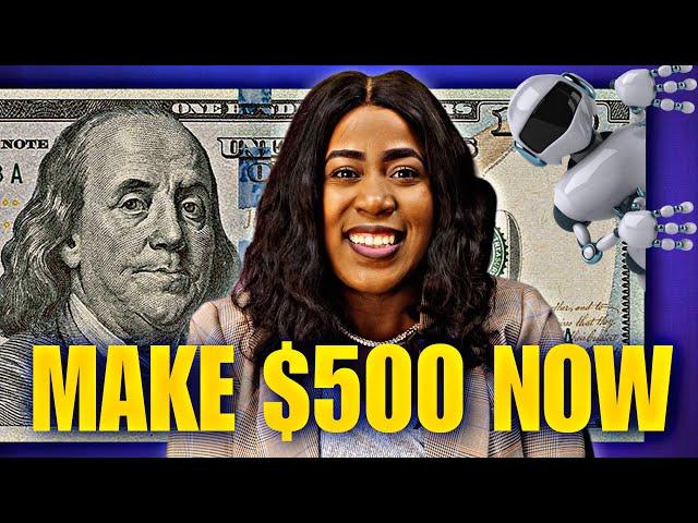 3 Lazy AI Side Hustles to make up to $500/Day- NO EXPERIENCE NEEDED