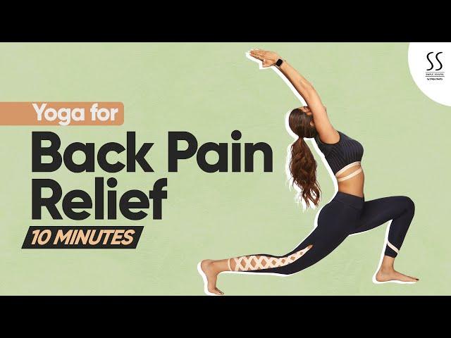 10-Min Yoga for Back Pain Relief | Shilpa Shetty Yoga Programs