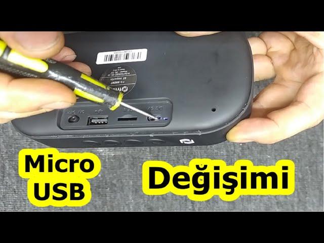 Micro Usb Şarj Soketi Değişimi ve Lehimleme Taktiği-Ses Bombası Tamiri