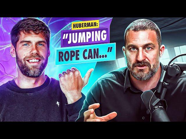 Dr. Andrew Huberman + Athlean-X Talk Benefits Of Jump Rope (My Reaction)