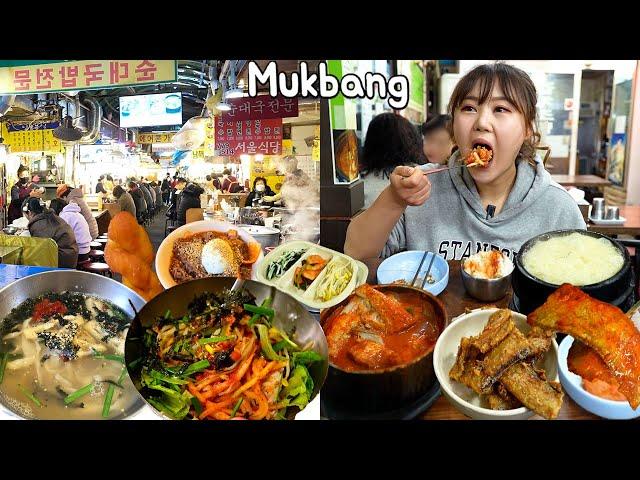 Mukbang | Seoul Namdaemoon Market! Heaven of Yummy food and attractive shopping spots. 