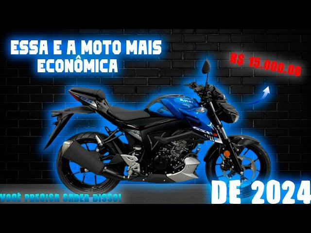 ESSA SÃO AS MOTOS MAIS ECONÔMICAS  DE 2024 PARA SE COMPRAR! TOP 3 MELHORES CUSTO BENEFÍCIO DE 2024