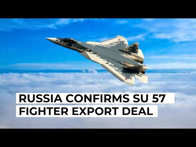 "First Su-57 Export Agreement Officially Confirmed by Russia / Ultra Defence"