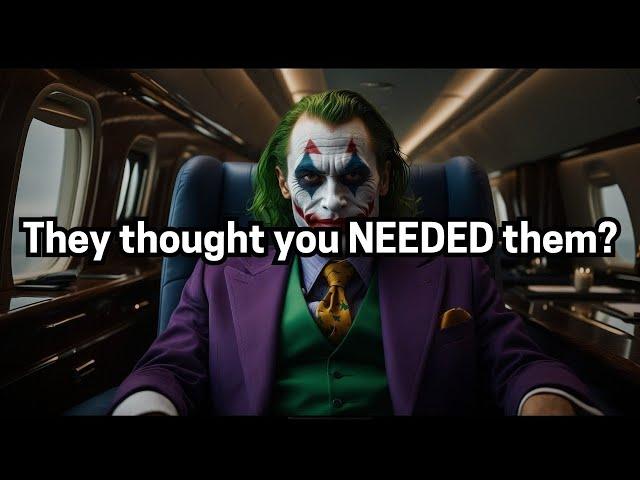 They thought you NEEDED them? - Joker Speech (Powerful)