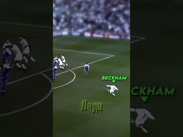 David Beckham's very good
