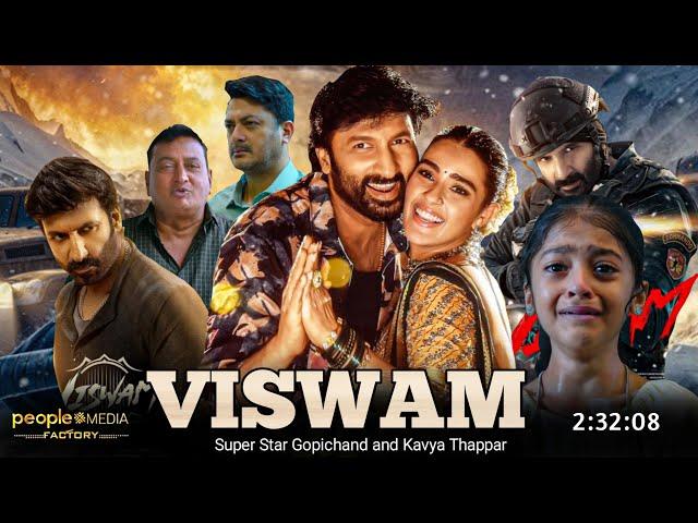 Viswam Full Movie Hindi Dubbed 2024 Collection|Gopichand New Movie|Kavya|South Picture