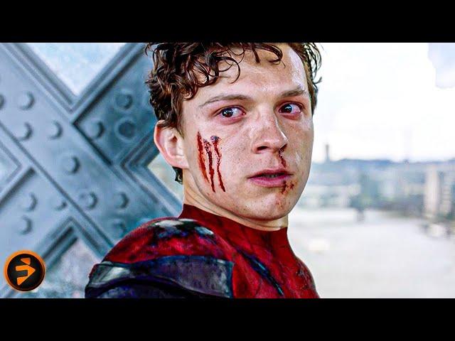 Spider-Man vs Mysterio Scene | SPIDER-MAN: FAR FROM HOME