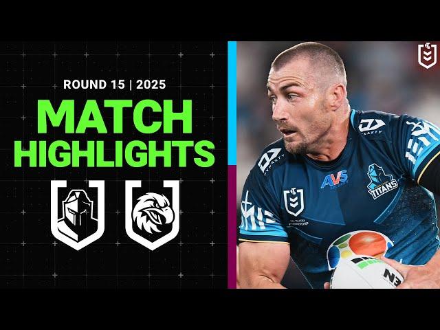 2025 NRL Match Highlights | Titans v Sea Eagles | Round 15