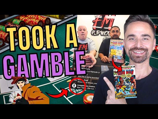 Degenerate Collector RISKS The Biscuit On KEY COMIC BOOK That Is Going To Zero...Its All A Gamble