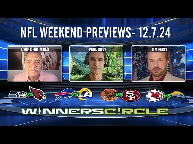 NFL Discussion Today: Seahawks vs Cardinals, Bills vs Rams, Chargers vs Chiefs & Bears vs 49ers