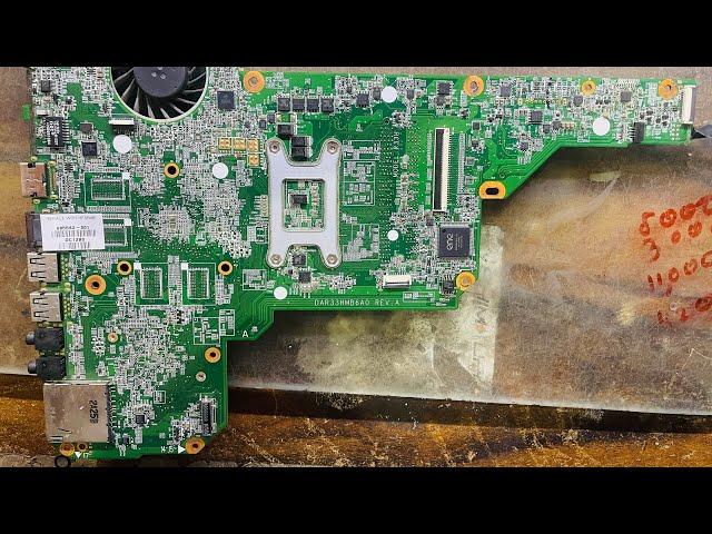 No Power || DAR33HMB6A0 Rev :A || Hp G6 R33H, Laptop Repairing And Repair  All. #chiplevelrepairing