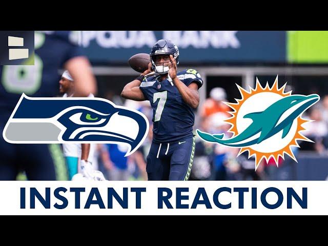 INSTANT REACTION! Seahawks vs. Dolphins NFL Week 3: Derick Hall & DK Metcalf DOMINATE In WIN