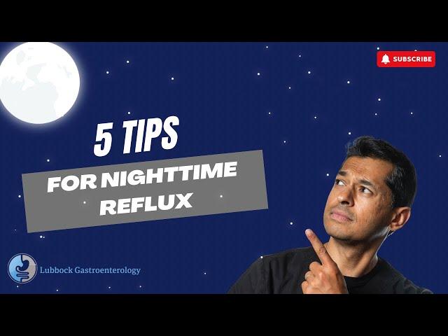 5 ways to stop Night time reflux /Gerd Home remedies