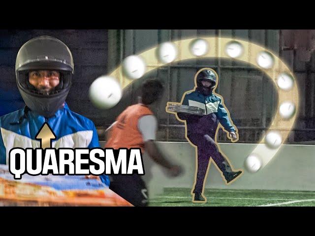 QUARESMA DISGUISED AS PIZZA DELIVERY MAN PLAYS FOOTBALL (EPIC PRANK)