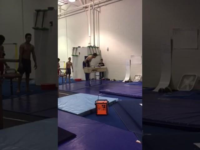 More Pommel horse training