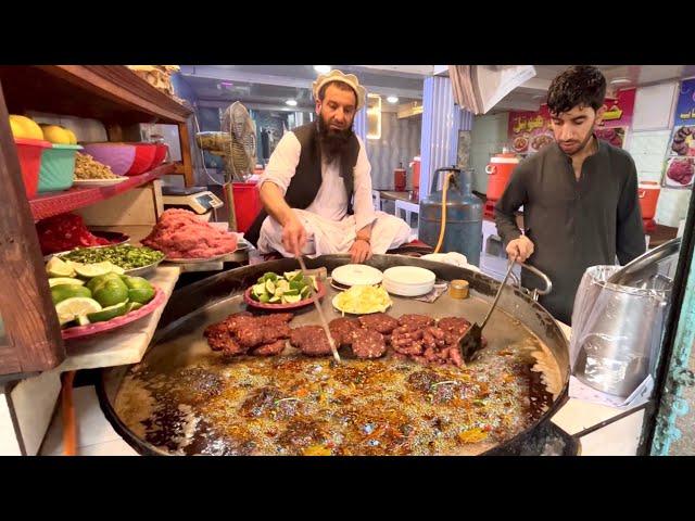 WORLD FAMOUS KABAB - Gul Umar Special Chapli Kabab Recipe - Most Wanted Chapli Kabab in Afghanistan