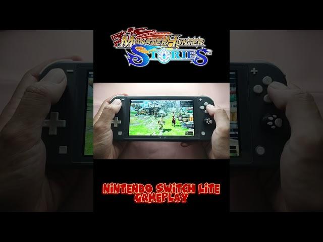 Monster Hunter Generation Ultimate Gameplay Nintendo Switch Lite #switch #games #switchlite #gaming