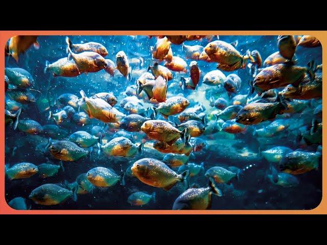 The Piranha Infested Waters Of The Amazon | WILD 24 | Real Wild