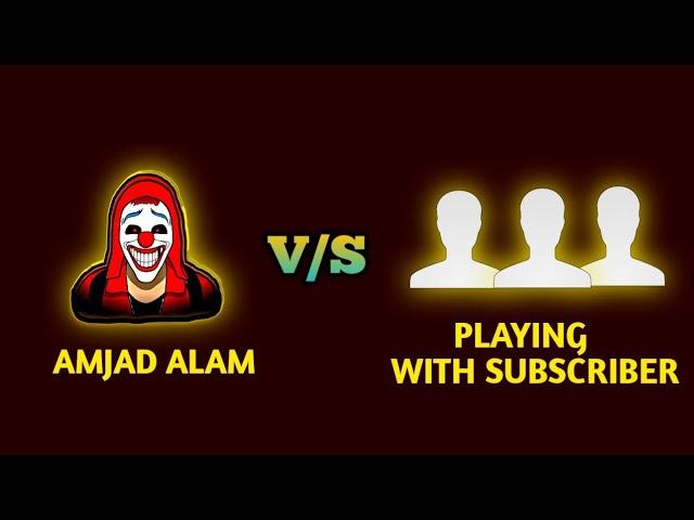 1vs4 | FREE FIRE CUSTOM |  AMJAD ALAM | SOLO VS SQUAD | HEADSHOT | CUSTOM CHALLENGE WITH SUBSCRIBER