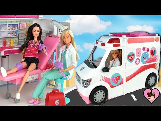 Barbie Doll Ambulance and Hospital Playset - Best Barbie Toy!