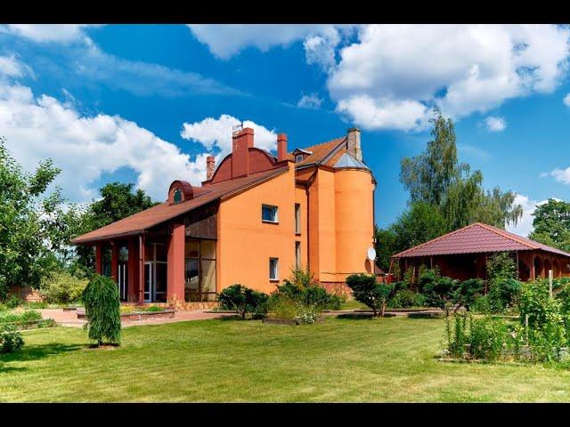 Дом с уникальным ландшафтным дизайном в 35км от Минска