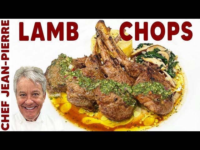 Lamb Chops Made To Perfection! | Chef Jean-Pierre