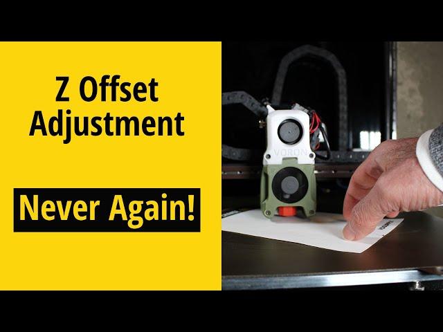 Never adjust your 3D Printer Z Offset again with Klipper and a plugin