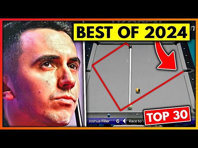 Top 30 MOST INCREDIBLE Pool Shots of the YEAR 2024