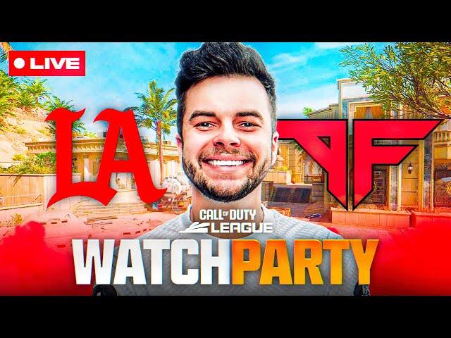  LIVE - NADESHOT CDL WATCHPARTY  LA Thieves vs Atlanta FaZe  CDL Major 1 - Week 1, Day 3