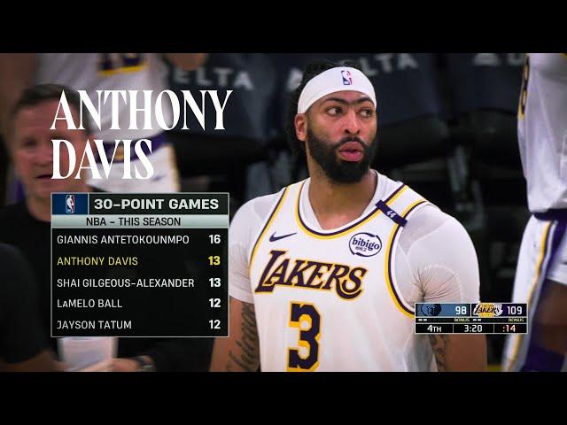 Anthony Davis DOMINANT vs Grizzlies (40 pts, 16 reb and the win!)