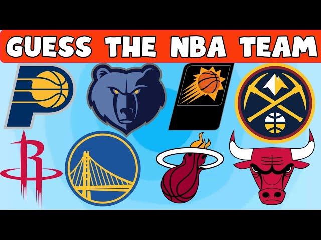 Guess The NBA Team By Logo 