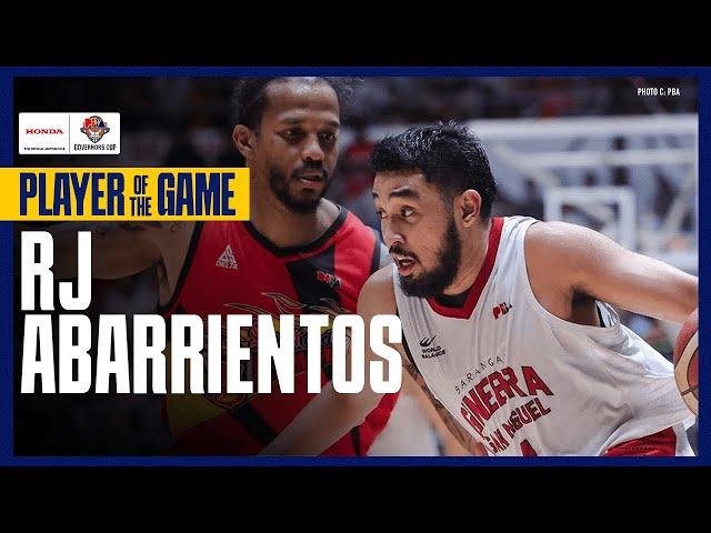 RJ Abarrientos EARN 28 POINTS for Ginebra vs San Miguel | PBA SEASON 49 GOVERNORS’ CUP | HIGHLIGHTS