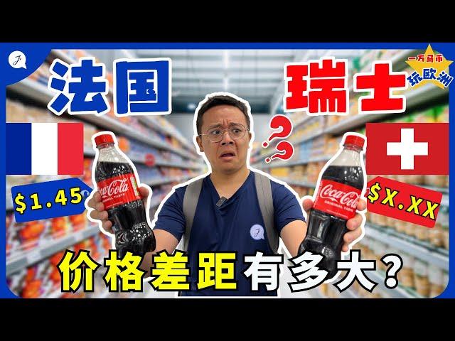 【欧洲旅游EP2】瑞士法国这两国的物价差距有点大! | How to visit SWITZERLAND on a budget