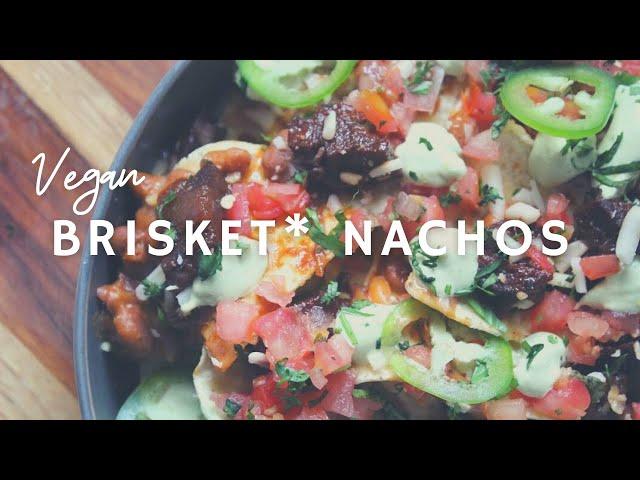 Ultimate Vegan Brisket Nachos| Korenn Rachelle