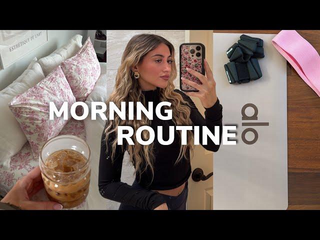 my updated morning routine *healthy habits to stay productive*