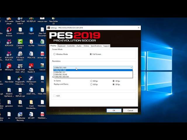 TRICK TO FIX PES 2019 LAG