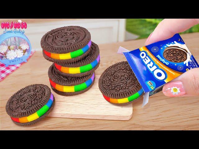 Best of Rainbow OREO Cake RecipeAwesome Miniature OREO Chocolate Cake By Mina Sweet Baking