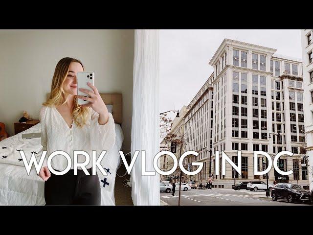 9-5 Work Week in my Life | Graphic Designer in DC