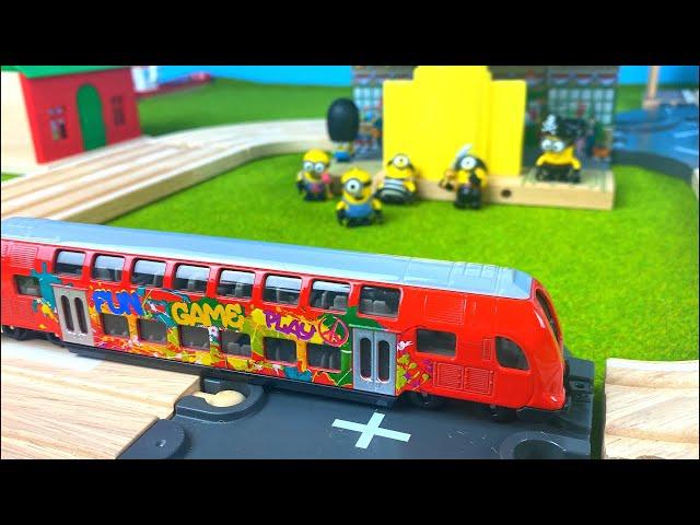 Fun and Excitement Await: Trams, Trains, and Minions | video for kids