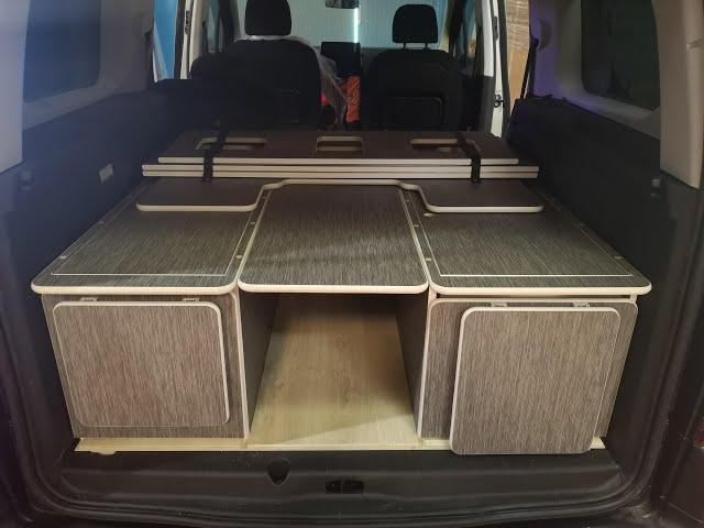 How to make KIT CAMPER Citroen Berlingo furniture?